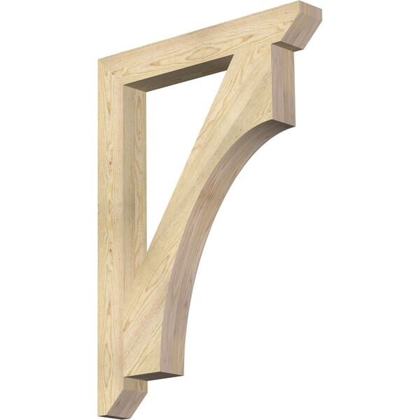Ekena Millwork Westlake Slat Rough Sawn Bracket, Douglas Fir, 4"W x 30"D x 42"H BKT04X30X42WTL06RDF - main
